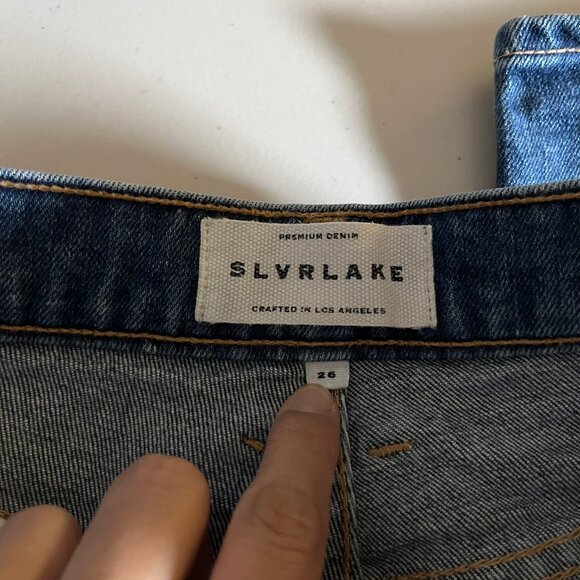 Slvrlake London Crop Jeans - Women's Size 26 - Blue - Picture 7 of 9